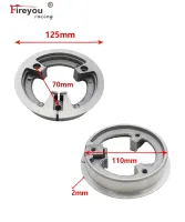 【LZ】 drum brake to disc brake 110-70MM Tightening ring for motorcycle scooter electric scooter ebike or more