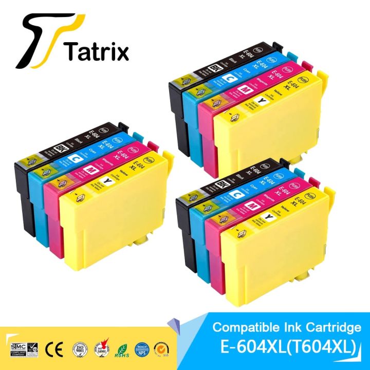 ShaoZhiTai Tatrixeu 604XL T604XL T604 XL 604 Premium Compatible Ink  Cartridge For Epson XP-4205 WF-2910DWF/WF-2930DWF/WF-2935DWF/WF-2950DWF