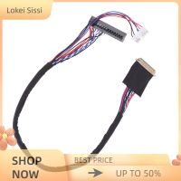 Lokei 1PC New ARRIVAL 40 PIN 1ช่อง6บิต LED LCD LVDS สายหน้าจอสำหรับจอแสดงผล