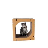 (Flash-Sale) HOME LEAF SHAPE S - Brown ที่ลับเล็บแมว ของเล่นแมว บ้านแมว เฟอร์นิเจอร์แมว Cat Scratcher Cat Toy Cat House สุดคุ้ม เสาลับเล็บ ฝนเล็บแมว ของเล่นลับเล็บแมว ที่ลับเล็บแมว ลูกบอลลับเล็บ