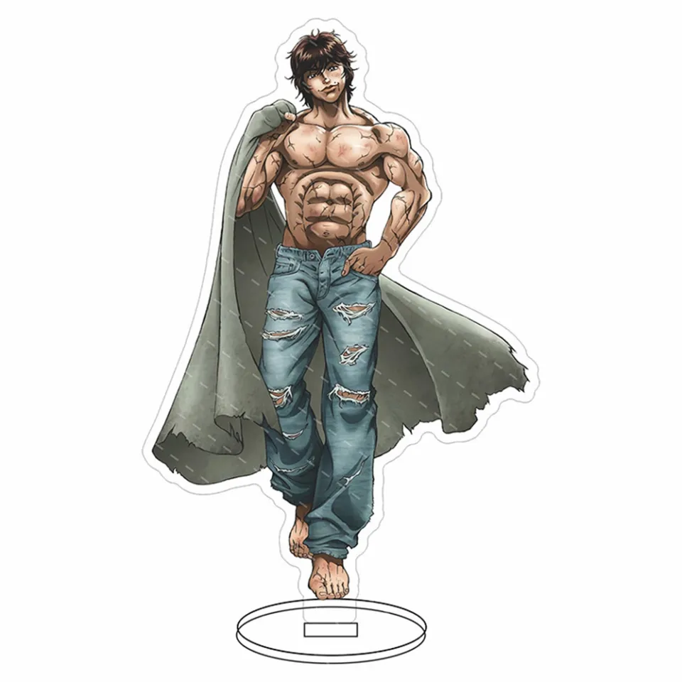 Popular Anime Baki Estande Cosplay Acrílico Figura Hanma Baki Hanma Yujiro  Retsu Kaioh Placa Decoração De Mesa Fãs Coleção Prop Presente - Chaveiros -  AliExpress