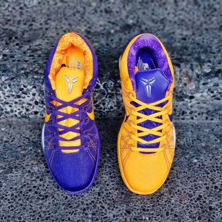 Kobe 7 "Lakers Yin Yang" OEM Top Grade Quality Fashion Sport Basketball Shoes for Men Lazada PH