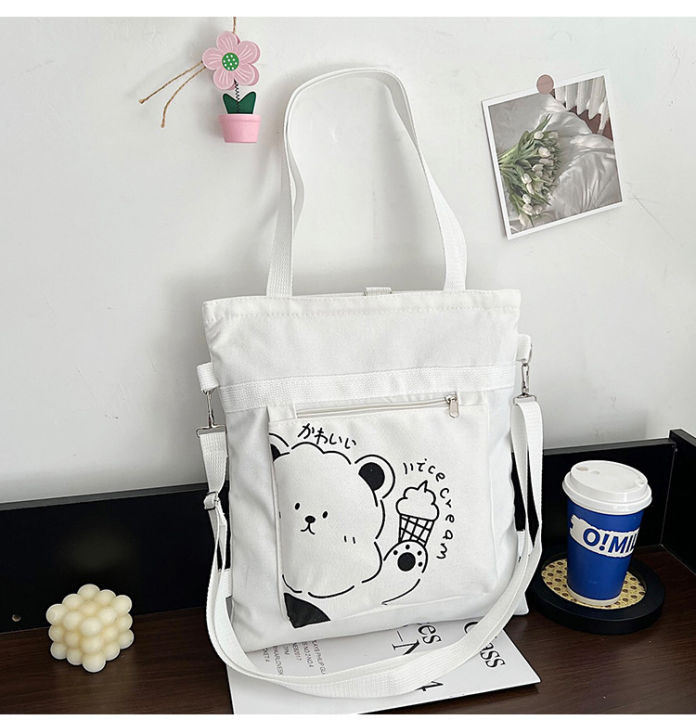 new-canvas-bag-womens-shoulder-bag-ins-large-capacity-student-handbag-schoolbag-multi-purpose-mens-school-backpack