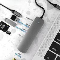 เคส HASOWELL 6 In 1 USB Type-C ฮับต่อพ่วง HDMI USB C USB 3.0เครื่องอ่านการ์ดสำหรับ Macbook Pro