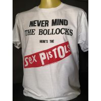 เสื้อวงนำเข้า Never Mind the Bollocks, Heres the s Sid Vicious Punk Rock Retro Style Vintage T-Shirt ปลายทาง สั้น