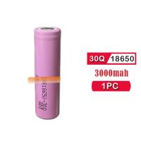 【HOT】 【big-discount】 Easrfire 100% ต้นฉบับใหม่3.7V 3000MAh INR18650 30Q Li-Ion ชาร์จได้