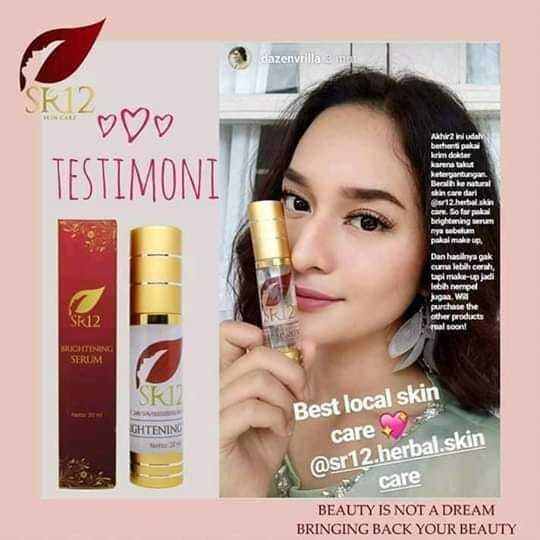 Lightening Serum SR12/serum Glowing Untuk Kerutan Dan Penuaan - Serum ...