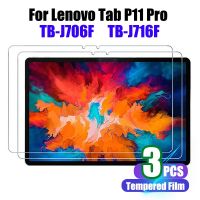 【ขวดอิเล็กทรอนิกส์】แท็บ Lenovo ปกป้องหน้าจอสำหรับกระจกเทมเปอร์ P11 TB-J706F Pro TB-J716F 2020 2021ขนาด11.5นิ้ว