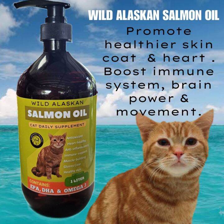 WILD ALASKAN SALMON OIL FOR CATS FOOD TOPPERS Lazada PH