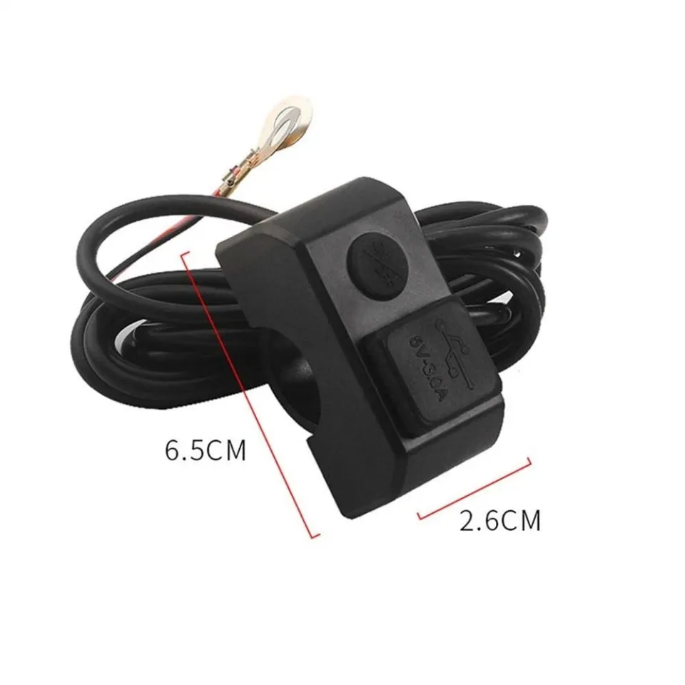 DFDFF 12V To 5V 3A Handlebar Mount Fast Charging Adapter Power Adapter with  Switch USB Charger Motor Phone Charging Autocycle Power Supply Motorcycle  Phone Charger Dual USB Charger Lazada PH