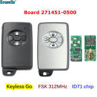 Oibwye สมาร์ท Keyless Go กุญแจรีโมท FSK 312MHz ชิป ID71สำหรับ Toyota 2007-2013บอร์ด271451-0500