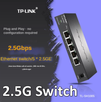 TP-Link 2.5G Switch Hub LAN (10/100/1000/2500 Mbps) 5 &amp; 8 Port RJ45 unmanaged Ethernet network switch TP Link NIC LAN Card ใช้กับ 1G / 2.5G Router