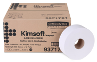 KIMSOFT กระดาษชำระม้วนใหญ่ คิมซอฟต์ จัมโบ้ โรล ทิชชู่ หนา 1 ชั้น รหัสสินค้า 93717 สินค้าคิมเบอร์ลี่ย์-คล๊าค โปรเฟสชั่นแนล 12 ม้วน ม้วนละ 600 เมตร