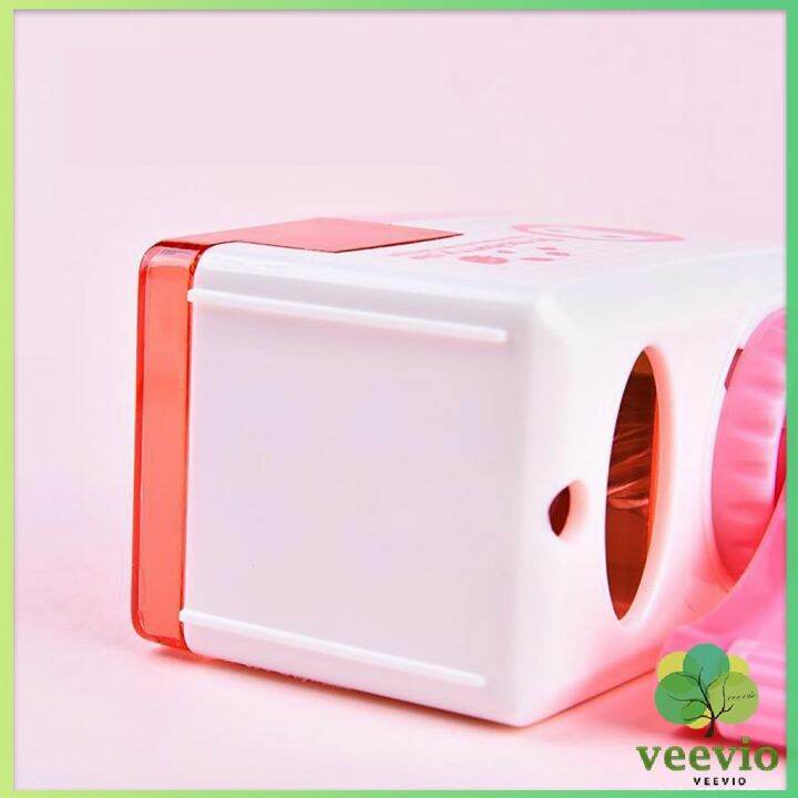 veevio-เครื่องเหลาดินสอ-สุดน่ารัก-กบเหลาดินสอ-pencil-sharpener-มีสินค้าพร้อมส่ง