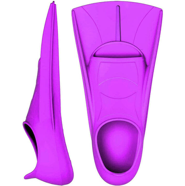 Swim Training Fins Silicone Professional Scuba Diving Fins Short Men