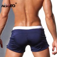 Special Offers Summer New Beach Shorts Men  Trunks Sunga Hot Mens Briefs Swimwear Mayo Zwemshort Heren Sungas De Praia Homens Calzoncillos