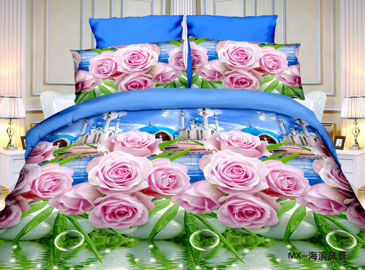 3d-flowers-quilt-cover-bedding-set-bed-sheets-duvet-cover-pillowcase-brushed-fabric-rose-lily-4pcsset-home-textile-new