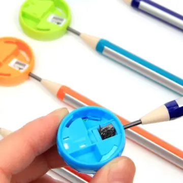 Multifunctional 4 Holes Charcoal Pencil Sharpener Long Core Lead
