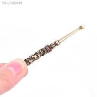 ✿ 1pcs Ear Pick Otoscope Ear Cleaning Camera Ear Wax Remover Earwax Spoon Cleaner Craft Earpick Borescop Elegant Brass