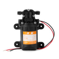 Universal Electric Water Pump Black Micro High Pressure Diaphragm Water Sprayer Car Wash 12 V Durable DC 12V 70PSI 3.5LMin