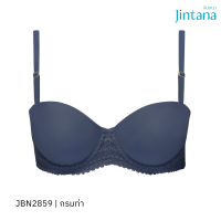 Jintana เสื้อชั้นใน (เสริมโครง) รุ่น Inspire รหัส JBN2859 สีน้ำเงิน