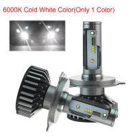 2 Pcs H4 LED H1 H11 9005 9012 H7 LED Car headlight Dual color changing Headlights 3000K 4300K 6500K flash 72W Auto Lights