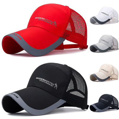 [2023] 2021ใหม่หมวกแฟชั่นสำหรับฤดูร้อนเบสบอล Caps Breathable ผู้ชายผู้หญิงผู้ชายตาข่ายสุทธิตาข่ายกลางแจ้งครีมกันแดดหมวกเบสบอล Gorras