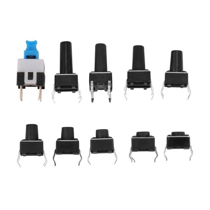 10-kinds-values-180pcs-tactile-push-button-switch-micro-trigger-mini-momentary-tact-assortment