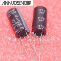 Original 25V 1000UF 10*20mm aluminum electrolytic CAP 1000uf 25v 105C RD Good quality Electrical Circuitry Parts