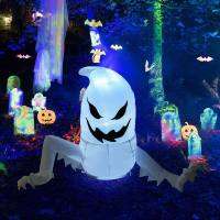 Betterlife 3.48FT Inflatable ghost Halloween Towering Spooky Ghost