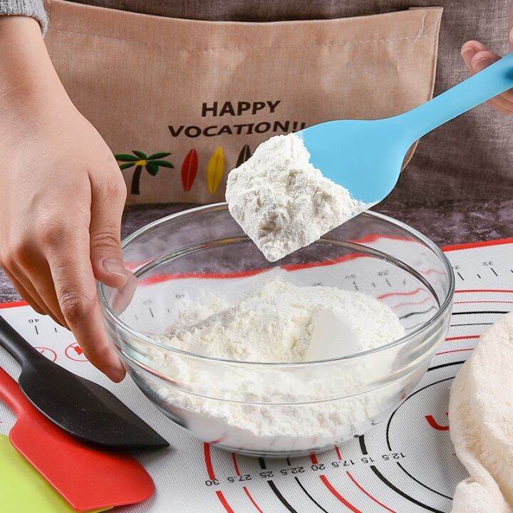 21cm-integrated-silicone-spatula-heat-resistant-baking-cookie-pastry-scraper-food-grade-cream-scraper-kitchen-silicone-spoon-scraper-all-inclusive-baking-accessories-bakery-tools