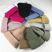 【YD】 2021 New Knitted Warm Hats Ladies Wool Knit Caps All-match Beanie Bonnet