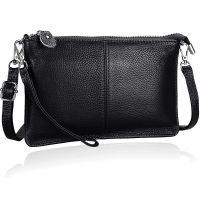 HOT”กระเป๋าหนัง Crossbody ขนาดเล็กสำหรับผู้หญิง,ศัพท์มือถือข้ามร่างกายกระเป๋าคลัทช์สีดำกระเป๋าถือสุภาพสตรีและกระเป๋าสะพาย,ซอง Wristlet กระเป๋าสตางค์คลัทช์ที่มีสายรัดข้อมือ