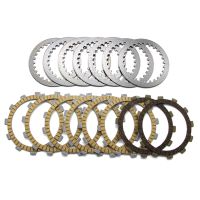 Motorcycle Clutch Friction Disc Plate Kit For Yamaha FZ6-NA NAHG NHGW NS S SS SA SAHG SHGY FAZER FZ6SW FZS6W 3J2-16324-00 7 2.0