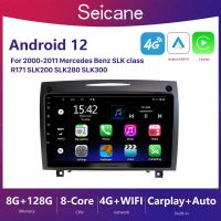 Seicane Android เครื่องเล่นจีพีเอสนำทางมัลติมีเดีย12วิทยุติดรถยนต์สำหรับ2000-2011 Mercedes Benz SLK Class R171 SLK200 SLK280 SLK300