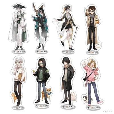 HZ Identity V Anime Figure Model Toys Acrylic Plate Holder Home Decor Collection Ornaments Gifts ZH