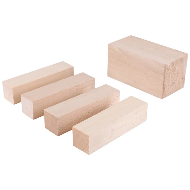 Mga suplay ng proteksyon sa hardware/accessories/labor 5 Pcs Carving Wood  Blocks Whittling Wood Blocks Basswood Carving Blocks Unfinished Soft Wood  Set for Carving Beginners