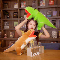 【CW】1Pc 55-70ซม.ยืนการ์ตูนตุ๊กตาไดโนเสาร์ของเล่นนุ่มน่ารักเปิดปาก Tyrannosaurus หมอนน่ารัก Dino ตุ๊กตาเด็ก Xmas ของขวัญ  hot ร้อน 1 1 1 1