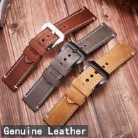 ▶★◀ Suitable for double-sided first layer leather thin model suitable for Panerai PAM441 Bernis genuine leather watch strap for men 22 24mm