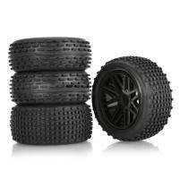 4Pcs 85Mm ยาง Rc รถอัพเกรดอุปกรณ์เสริมสำหรับ1:10 1:12 1:14 Wltoys 104001 124019 Off-Road Vehicle