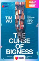 New! หนังสืออังกฤษ (พร้อมส่ง) Curse Of Bigness, The: How Corporate Giants Came To Rule The World