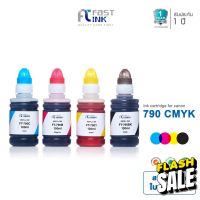 จัดส่งฟรี!! Fast Ink หมึกเทียบเท่า Canon Ink Gi 790 BKCMY ชุด 4 สี For Canon G1000/2000/3000/4000/1010/2010/3010/4010 #หมึกปริ้น  #หมึกสี  #หมึกปริ้นเตอร์  #หมึกเครื่องปริ้น hp #ตลับหมึก