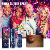 Eelhoe Flash Spray Nightclub Party Skin Brightening Glitter Clothing Highlight Halloween Brightening Makeup