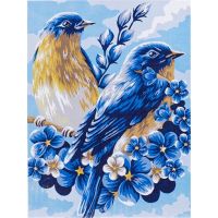 ✻✺ Bird Animal Pre-Printed 11CT Cross Stitch Embroidery Kit DMC Threads Knitting Painting Handicraft Handmade Gift Needle