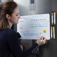 A3+A4 Magnetic WhiteBoard Refrigerator Magnets Plan Dry Erase Calendar Board Kitchen Menu Weekly Planner Message Board
