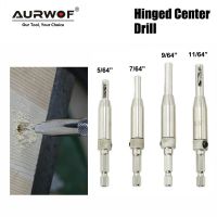 4PCS / lot HSS Self Centering Hinger เจาะ Bit Center ตําแหน่งช่างไม้เครื่องทําเฟอร์นิเจอร์ Bits Woodworking Punch DB03007