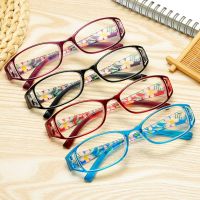 【LZ】۩№❇  Óculos de leitura anti luz azul para homens e mulheres proteção de computador estampado floral moda   1.0 1.5 2.5 3.0 3.5