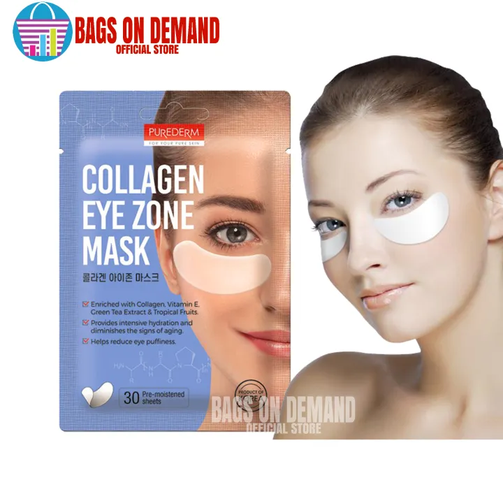 Purederm Collagen Eye Zone Mask 30 sheets Authentic Lazada PH