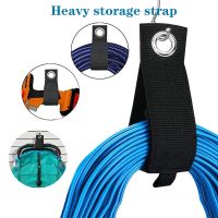 2-Pack Heavy Duty Nylon Cable Ties Extension Cord Holders Organize Hook and Loop Storage Cables with Home Storage Cable Ties