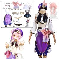 Genshin Dori Cosplay Costume Pink Wig Genshin Impact Sumeru Cosplay Costumes Dori Outfits